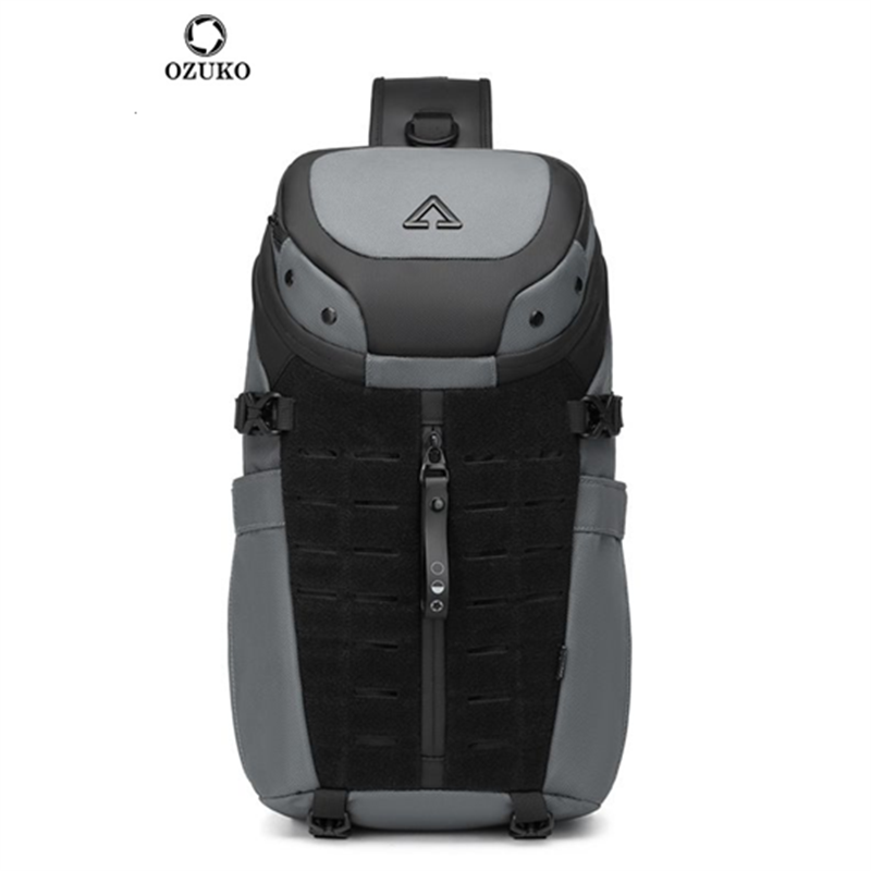 Phone Accessories For Men - Ozuko Brusttasche Umhängetasche für Herren Wasserdicht