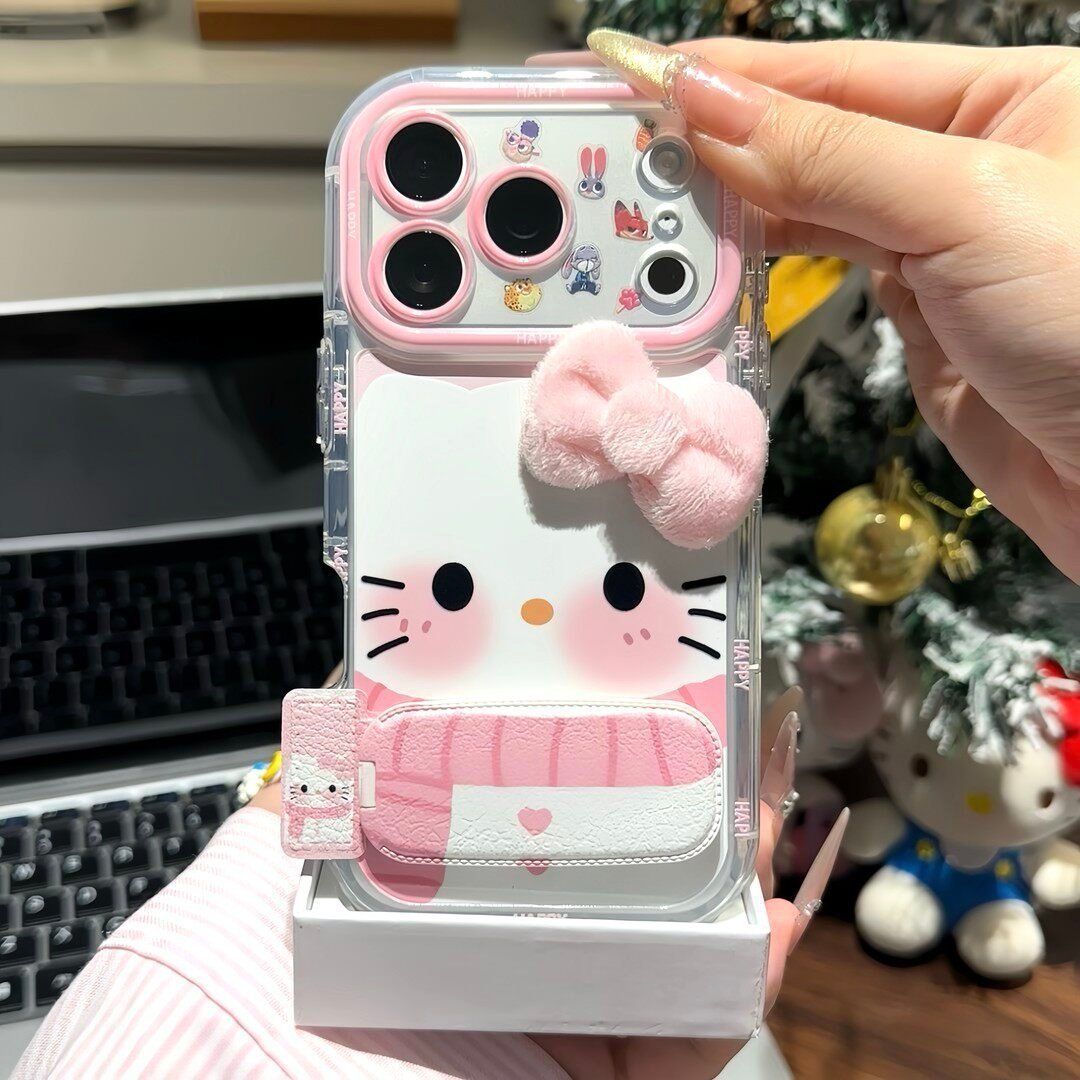 Phone Accessories Box Set - Geeignet für Apple Handyhülle Schleifenschal KT