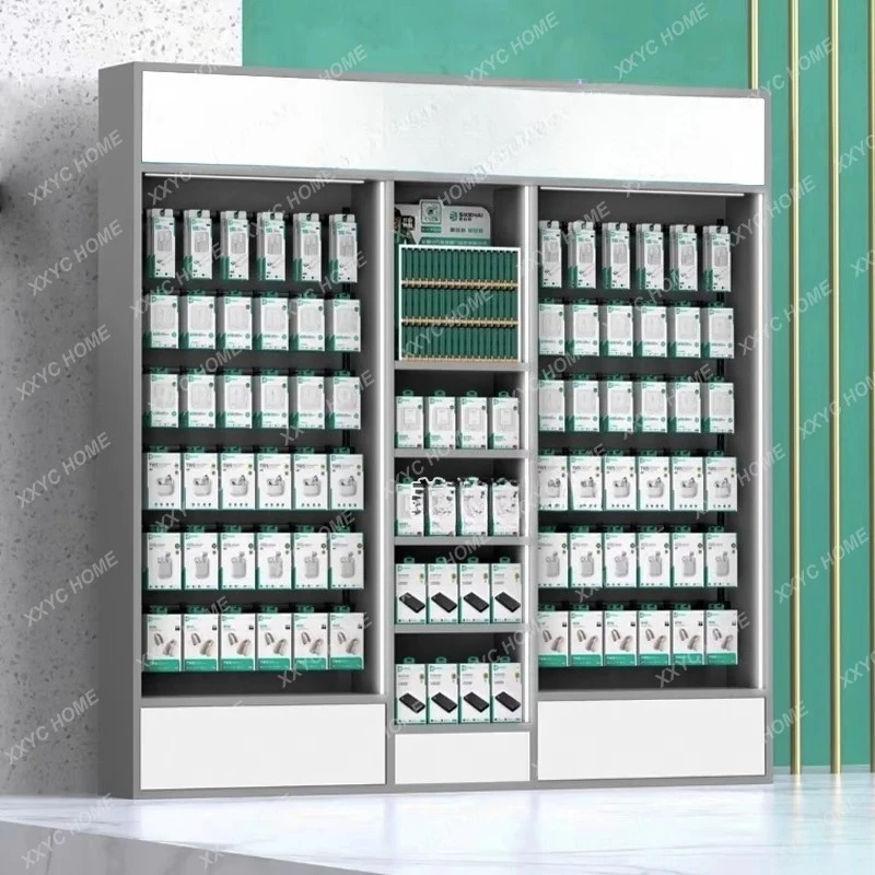 Phone Accessories Cabinet - Ein Schrank für Handy-Zubehör, ein Präsentationsständer