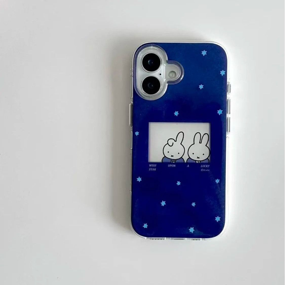 Phone Accessories Box Set - 2026 Neue Kawaii Line Blaue Cartoon