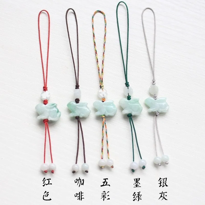 Phone Accessories For Men - Anpassung Natürlicher Smaragd Chinesisches Kaninchen DIY