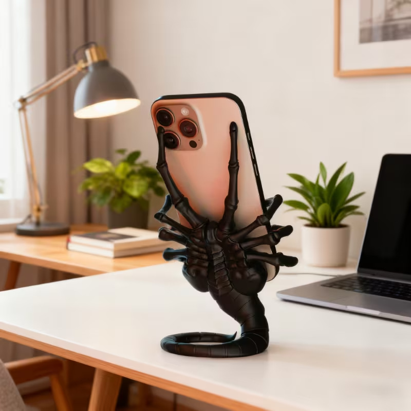 Kreativer Alien Facehugger Han – Phone Accessories Toys Bewertung und Preis