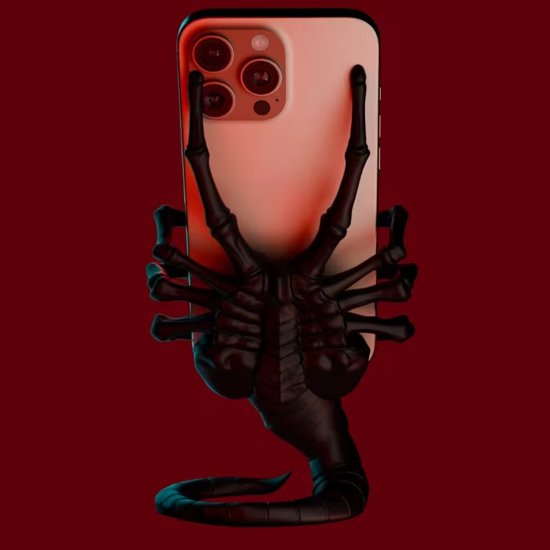 Kreativer Alien Facehugger Han – Phone Accessories Toys Bewertung und Preis