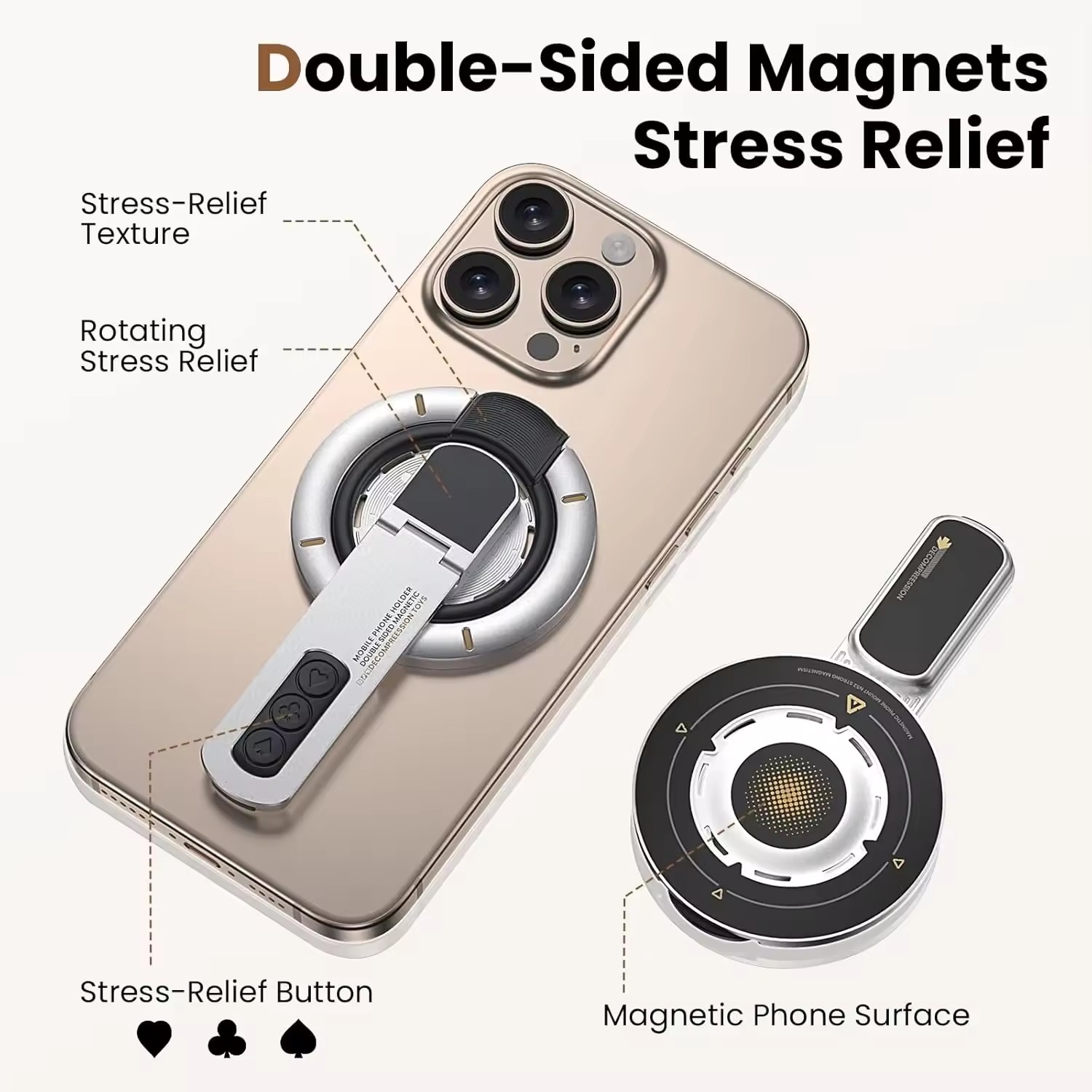 Doppelseitiger magnetischer Fi – Phone Accessories For Men Bewertung und Preis