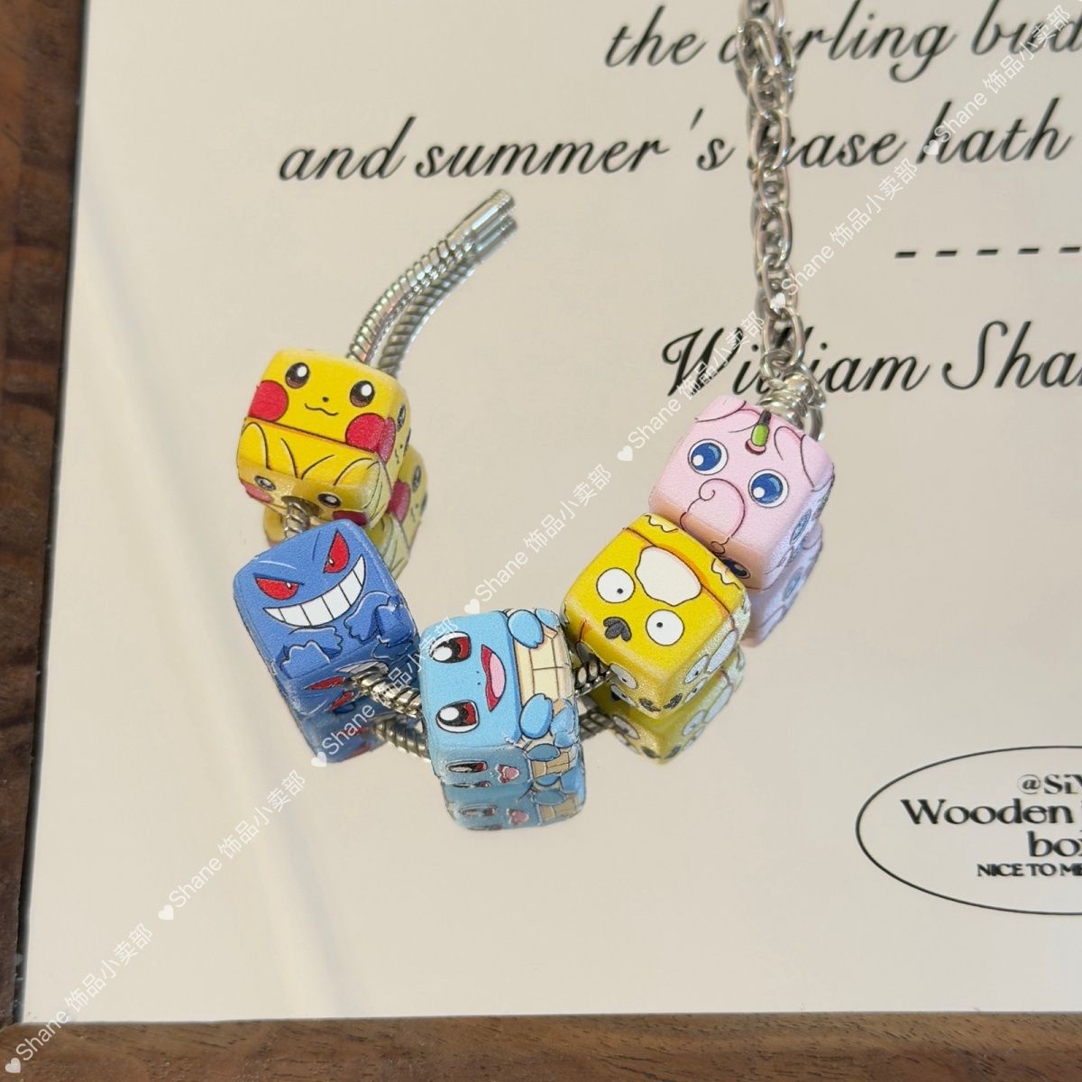 10 Stück Pikachu-Perlen mit Du – Phone Accessories Chain Bewertung und Preis