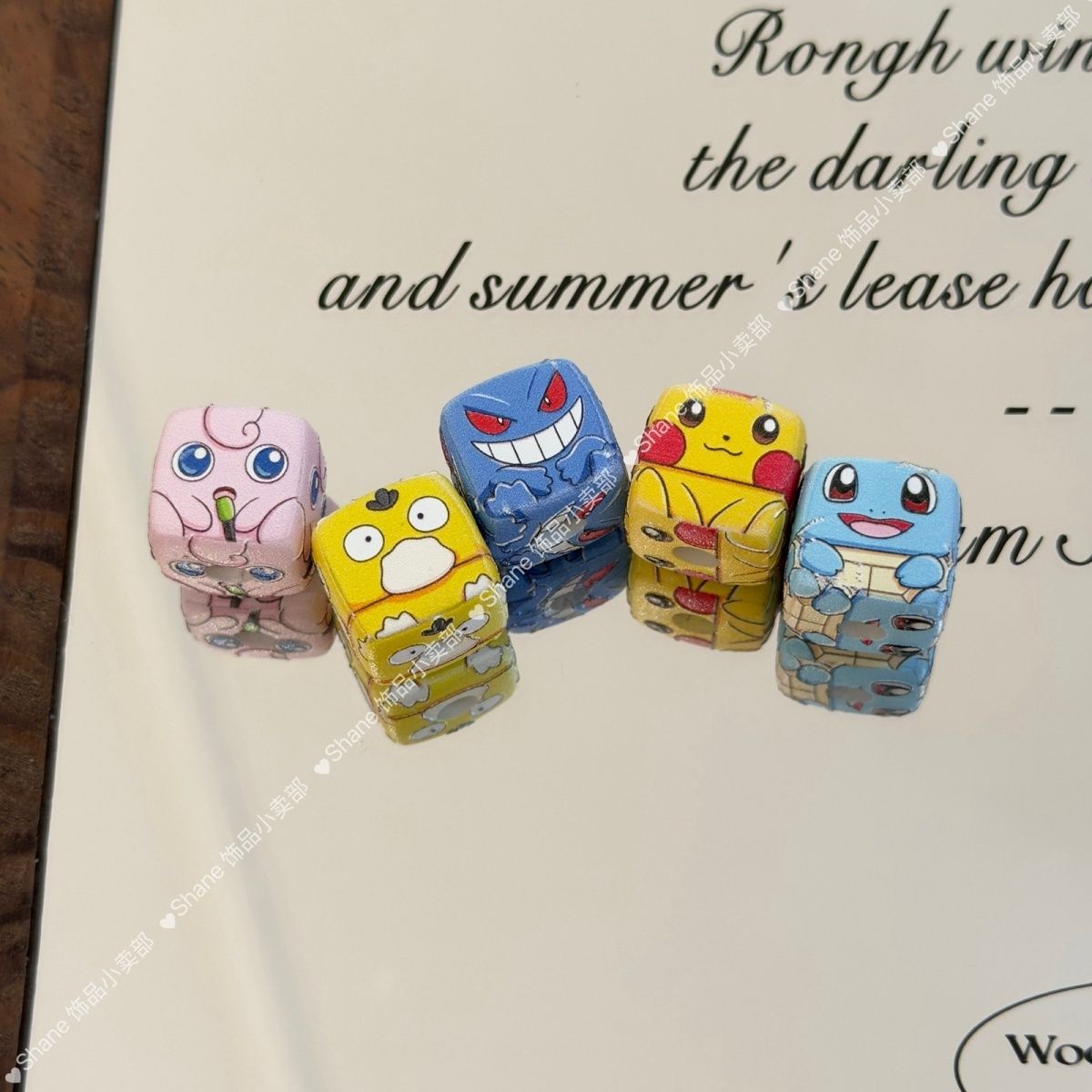 10 Stück Pikachu-Perlen mit Du – Phone Accessories Chain Bewertung und Preis