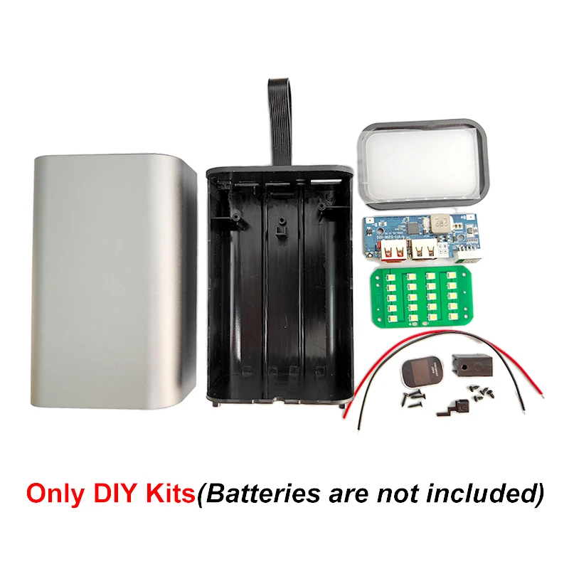DIY 6×21700 Powerbank-Gehäuse  – Led Flash Case Bewertung und Preis