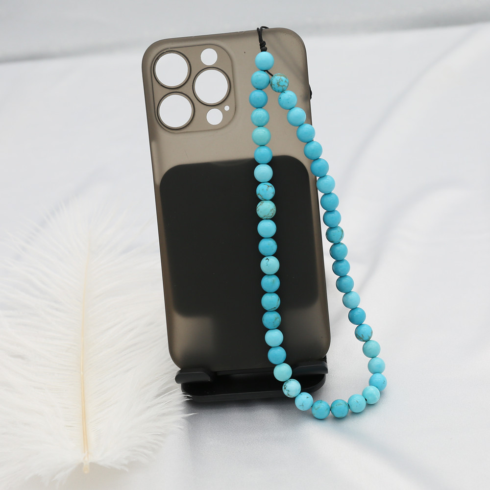 8MM Blau Türkis Perlen Handy K – Phone Accessories For Men Bewertung und Preis