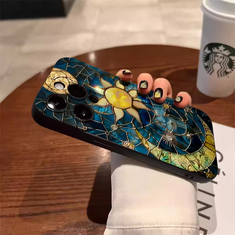 Ästhetische Sonne-Mond-Druck H – Phone Accessories Aesthetic Bewertung und Preis