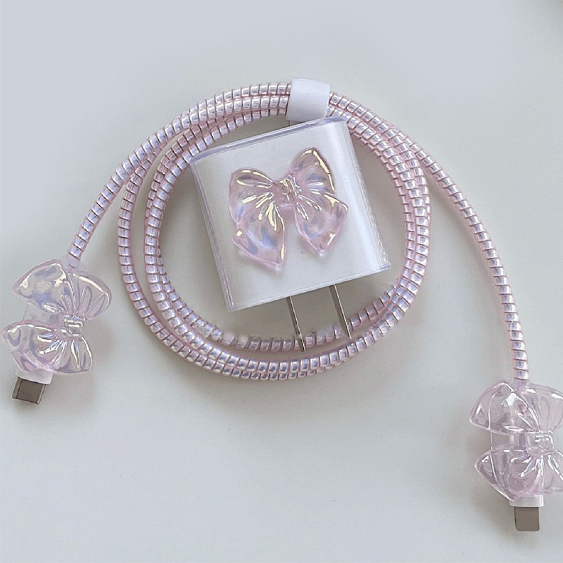 3D Rosa Bogen Kabel Ladegerät  – Phone Accessories Aesthetic Bewertung und Preis