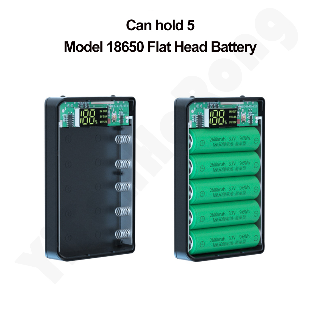 DIY Power Bank Fall 5*18650 Ba – Led Flash Case Bewertung und Preis
