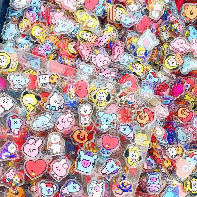 60 Stück 2CM Kawaii BT21 Acryl – Phone Accessories Toys Bewertung und Preis