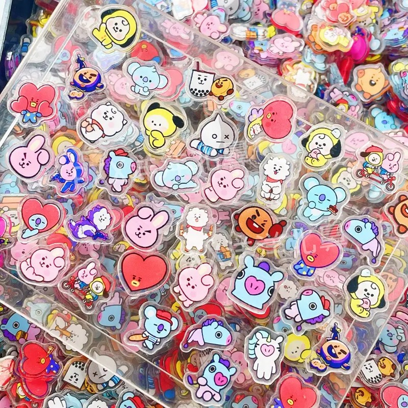 60 Stück 2CM Kawaii BT21 Acryl – Phone Accessories Toys Bewertung und Preis