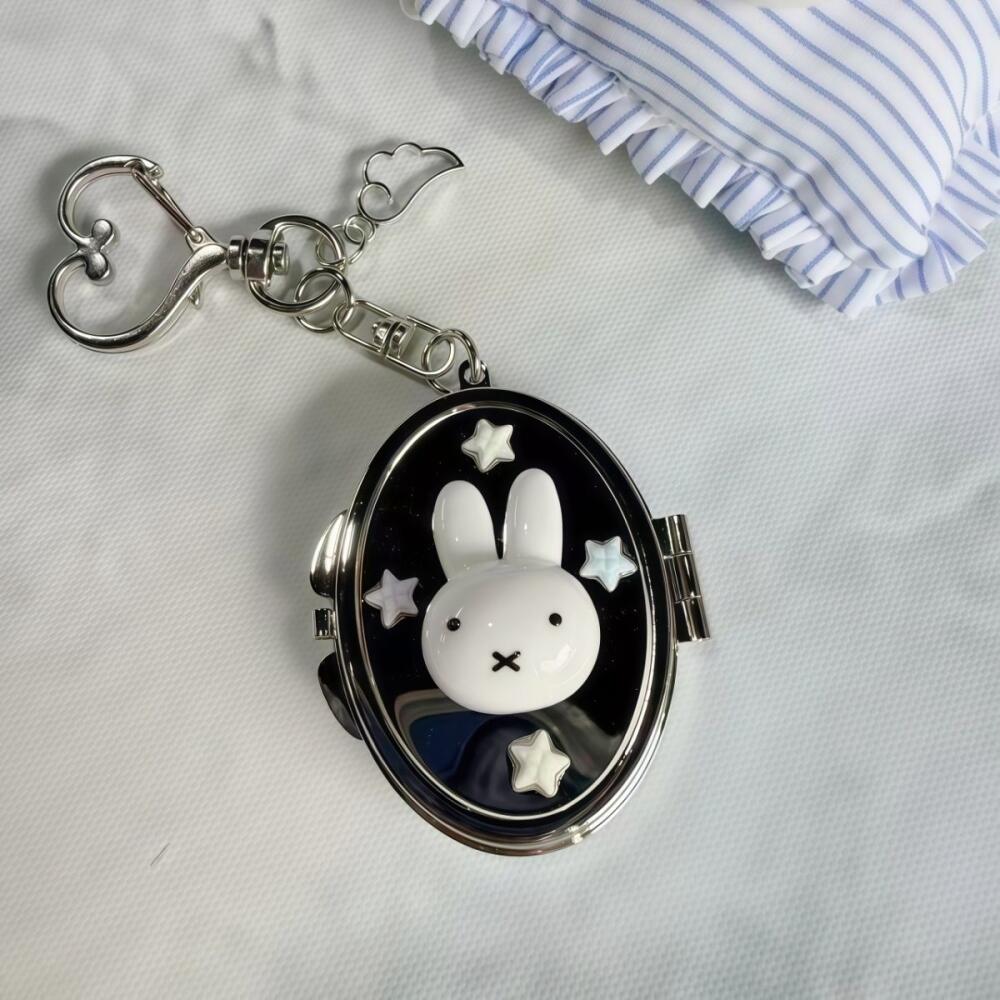 Kawaii Miffy Schminkspiegel Kr – Phone Accessories Chain Bewertung und Preis