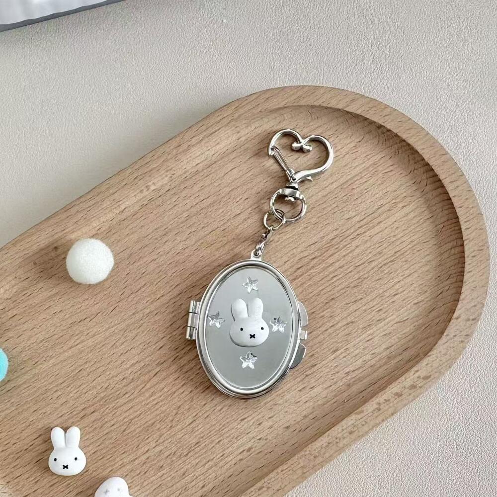 Kawaii Miffy Schminkspiegel Kr – Phone Accessories Chain Bewertung und Preis