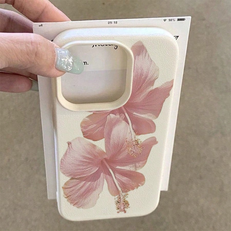 Rosa Hibiskus elegante hochäst – Phone Accessories Aesthetic Bewertung und Preis